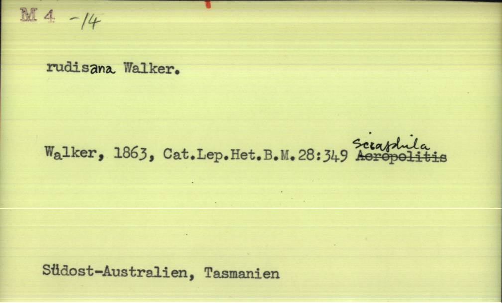 front of card